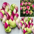 Handgefärbte Wolle, 100g, Sockenwolle, Merinowolle, 6-fach. hand-dyed sock yarn