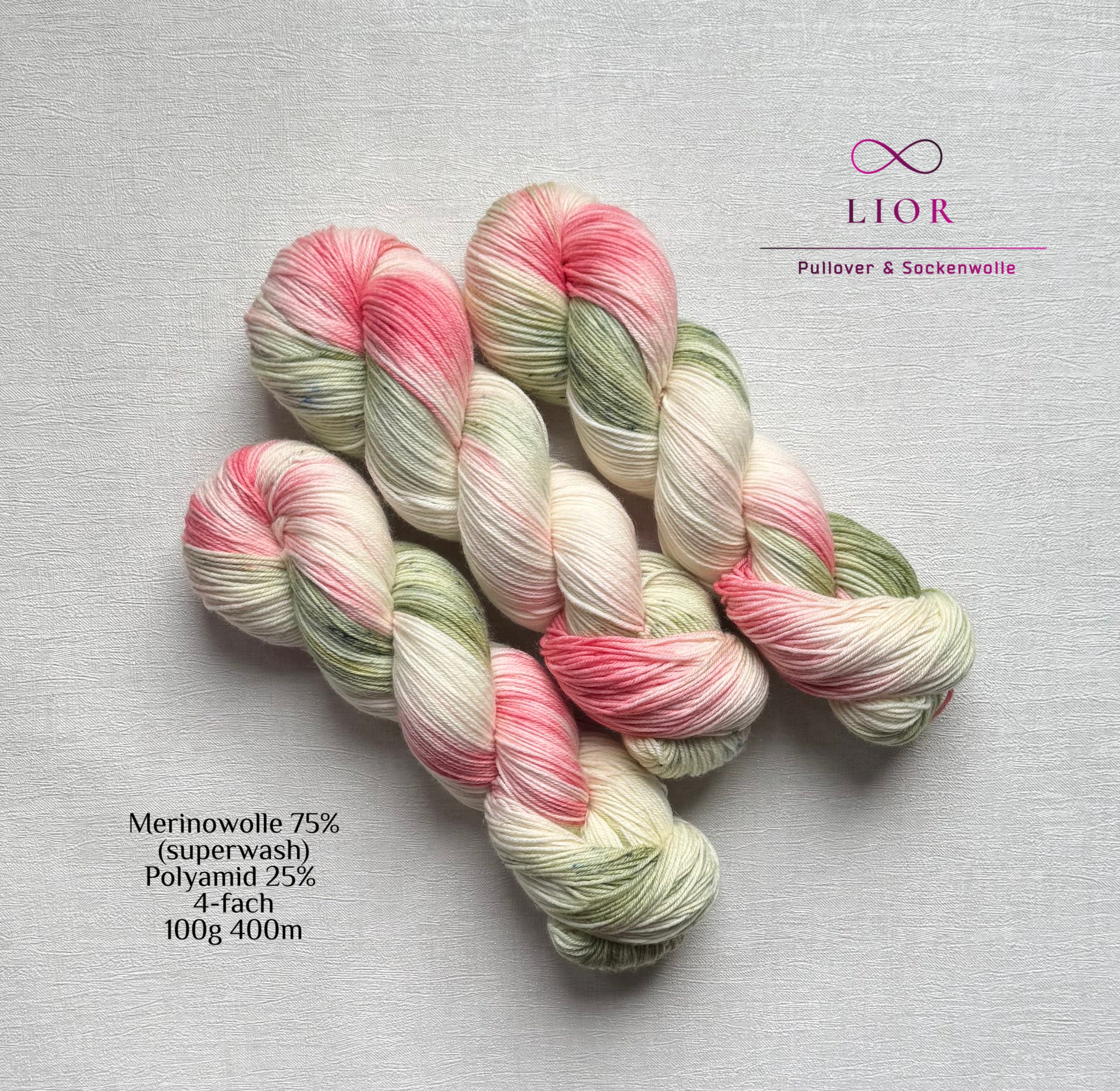 LIOR Merinowolle 4-fach