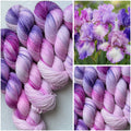 Handgefärbte Wolle, 100g, Sockenwolle, Merinowolle, 6-fach. hand-dyed sock yarn