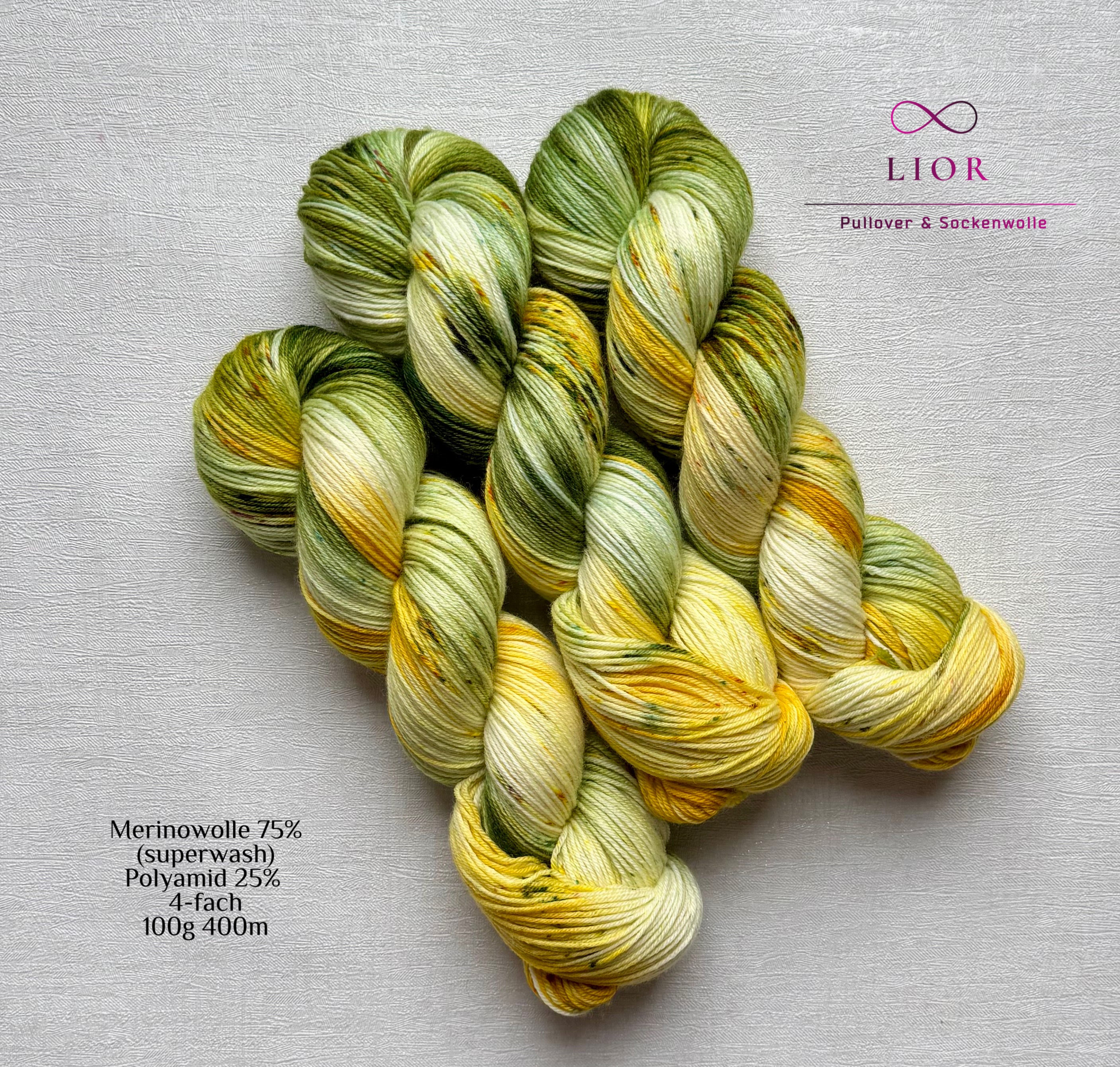 LIOR Merinowolle 4-fach