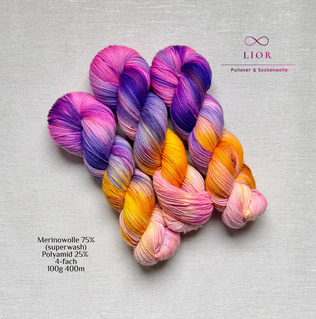 LIOR Merinowolle 4-fach