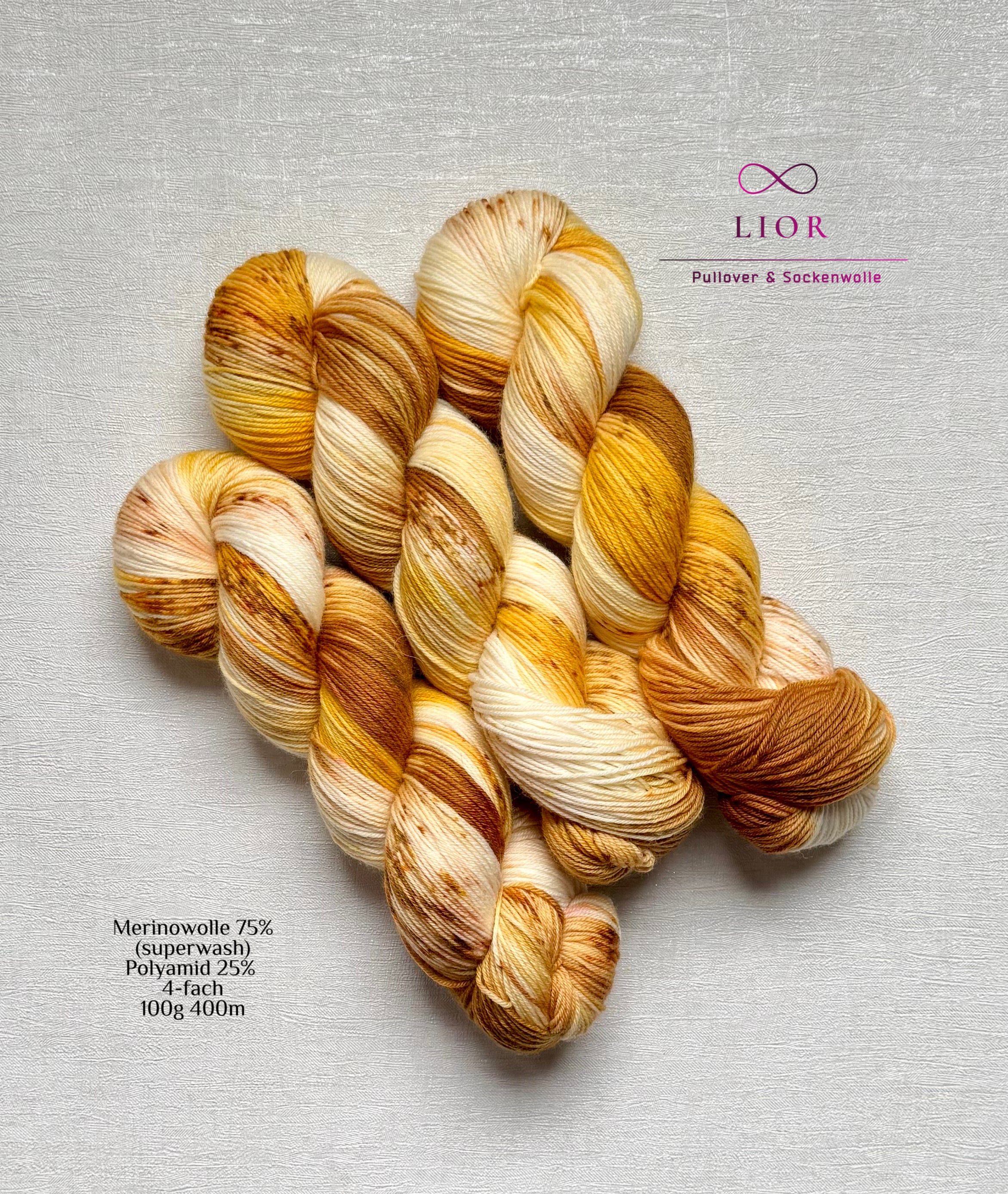 LIOR Merinowolle 4-fach