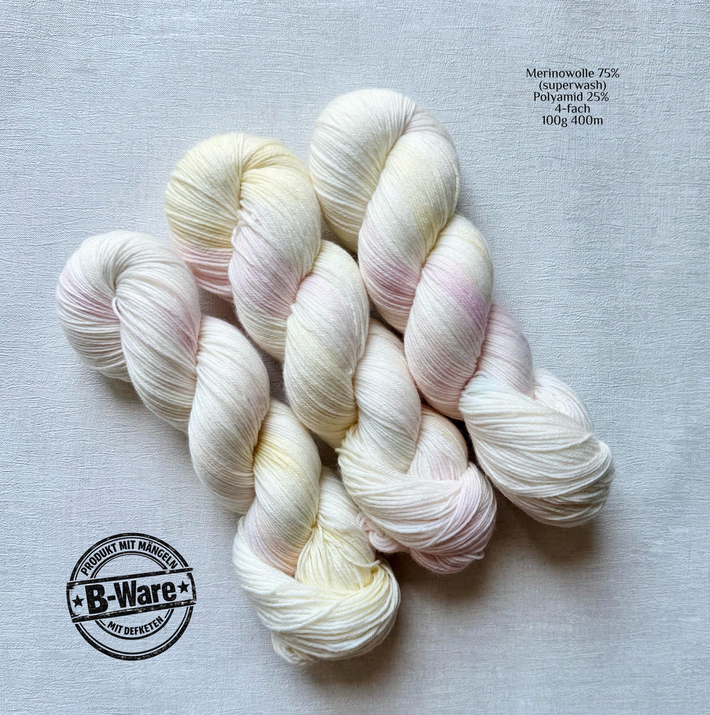 Handgefärbte Merino Sockenwolle 100g, 4-fach | Hand Dyed Merino Sock Yarn | Fingering Weight Yarn