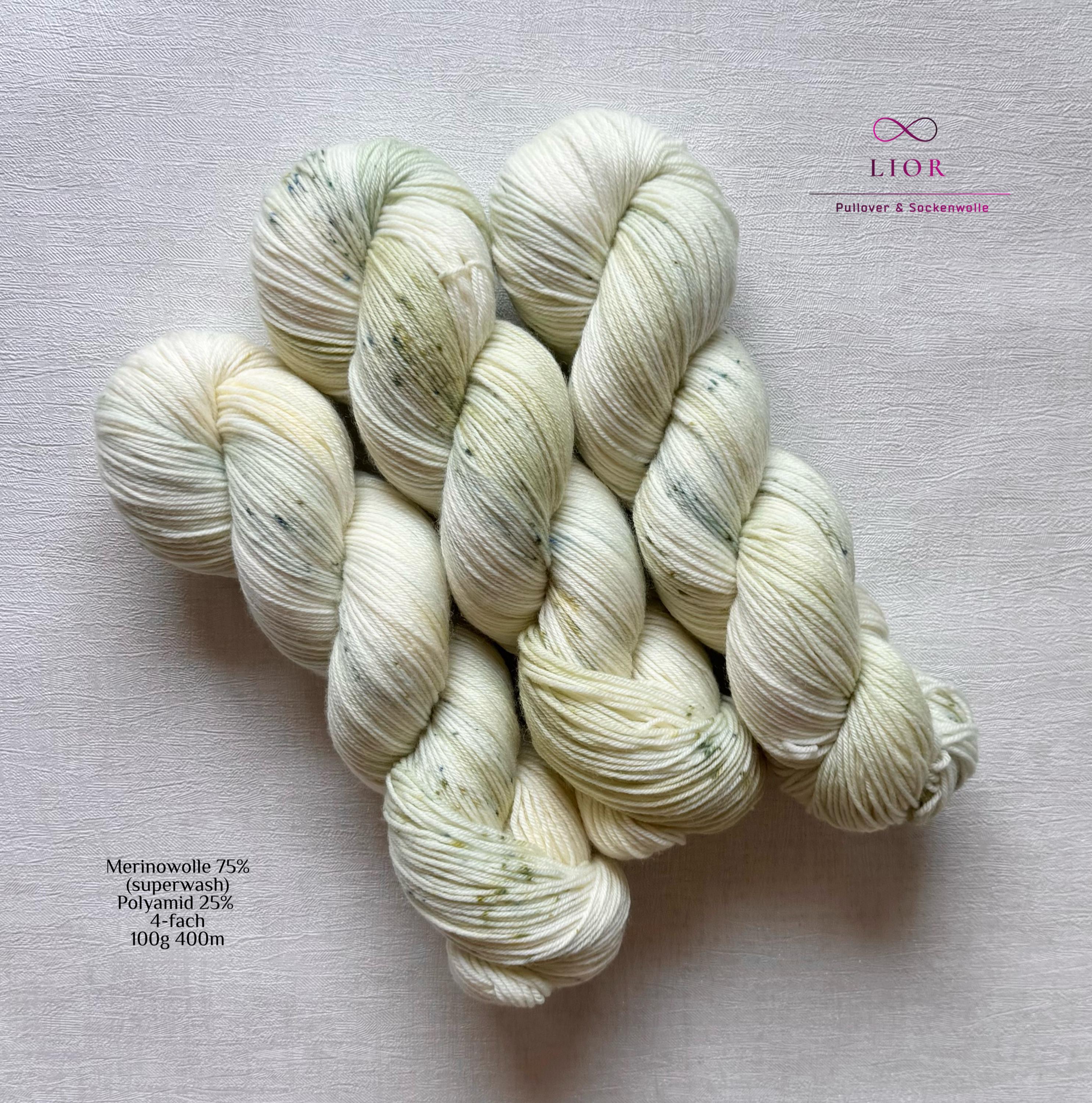 Handgefärbte Merino Sockenwolle 100g, 4-fach | Hand Dyed Merino Sock Yarn | Fingering Weight Yarn