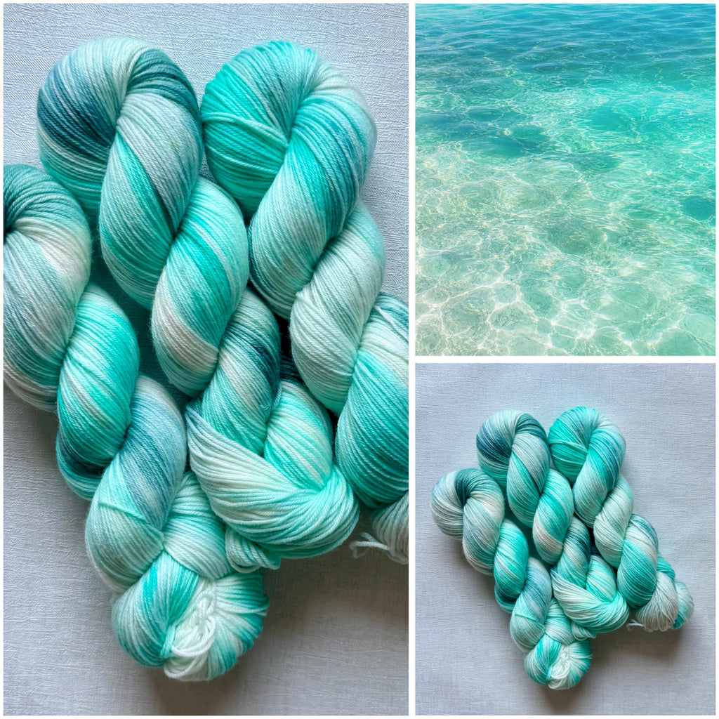 Handgefärbte Merino Sockenwolle 100g, 4-fach | Hand Dyed Merino Sock Yarn | Fingering Weight Yarn