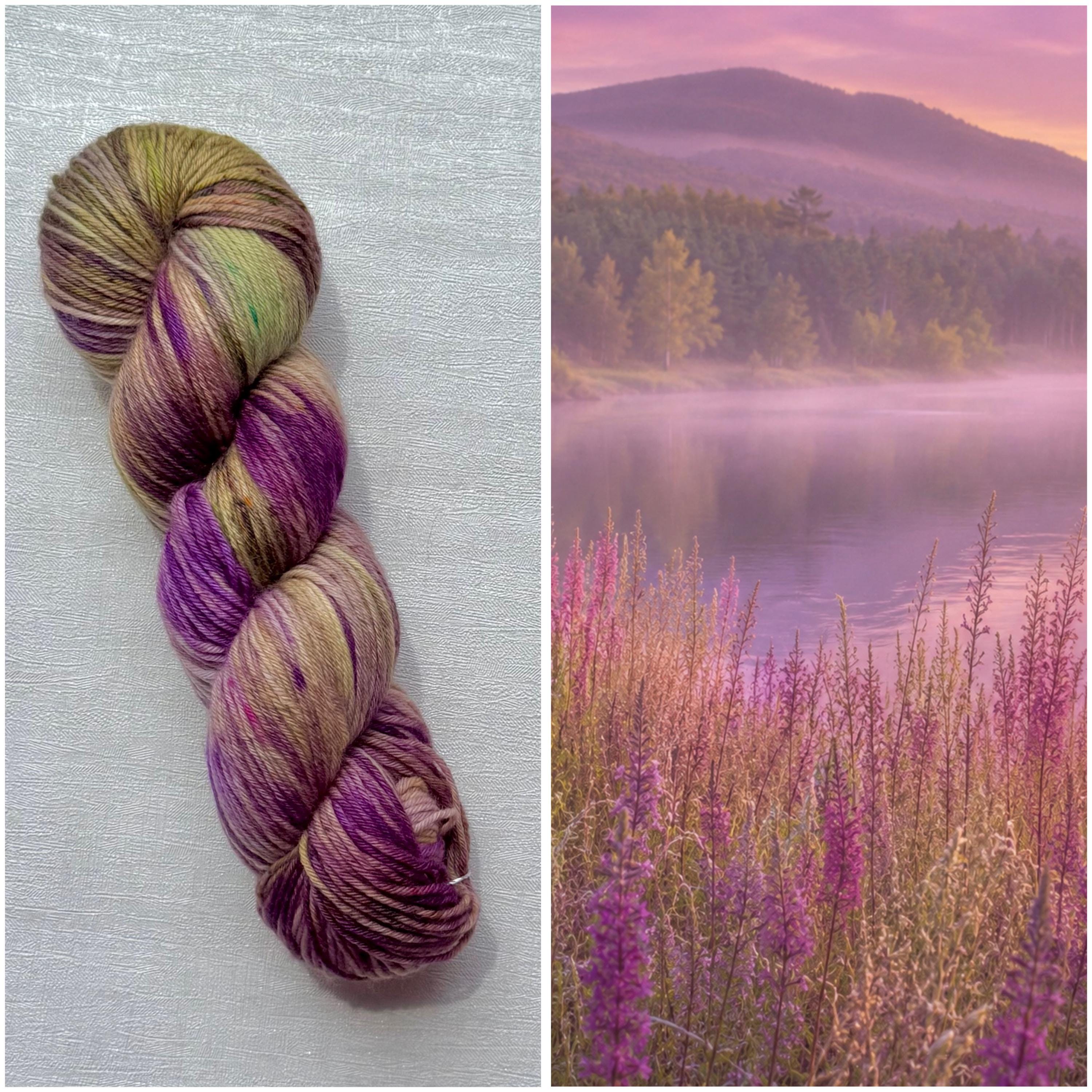 Handgefärbte Merino Sockenwolle 100g, 6-fach | Hand Dyed Merino Sock Yarn | Fingering Weight Yarn