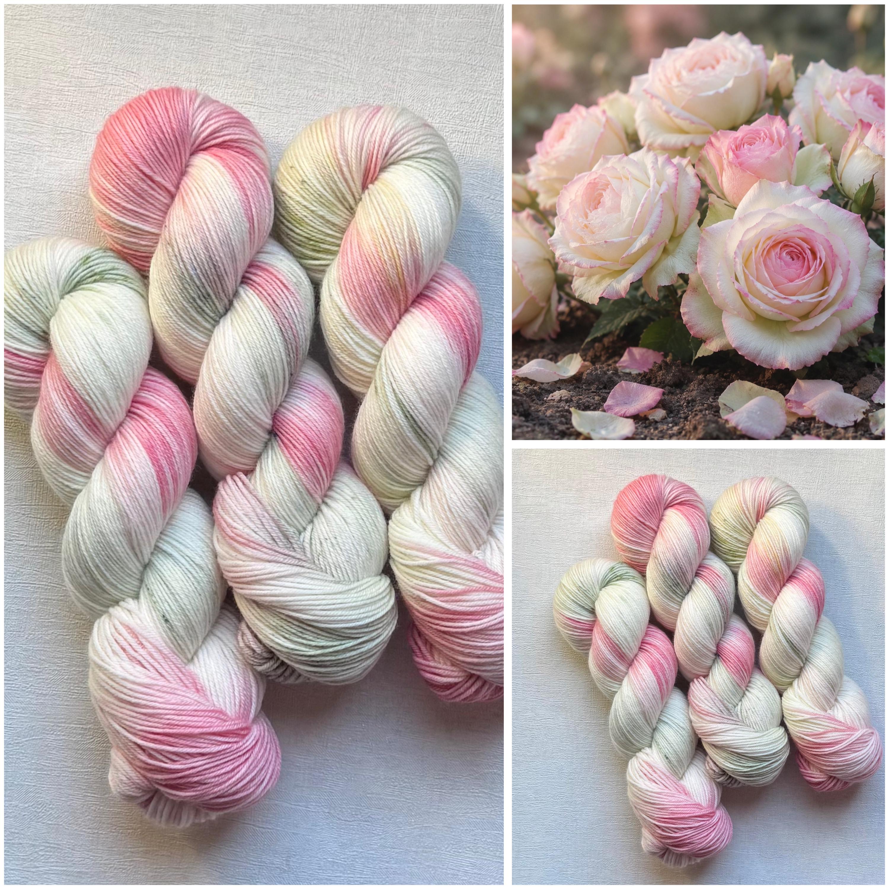 Handgefärbte Merino Sockenwolle 100g, 4-fach | Hand Dyed Merino Sock Yarn | Fingering Weight Yarn
