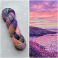 Handgefärbte Merino Sockenwolle 100g, 6-fach | Hand Dyed Merino Sock Yarn | Fingering Weight Yarn